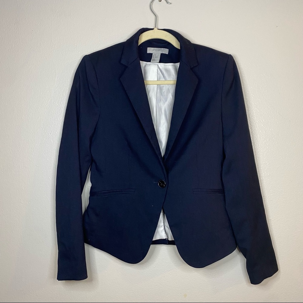 Navy blue H&M blazer